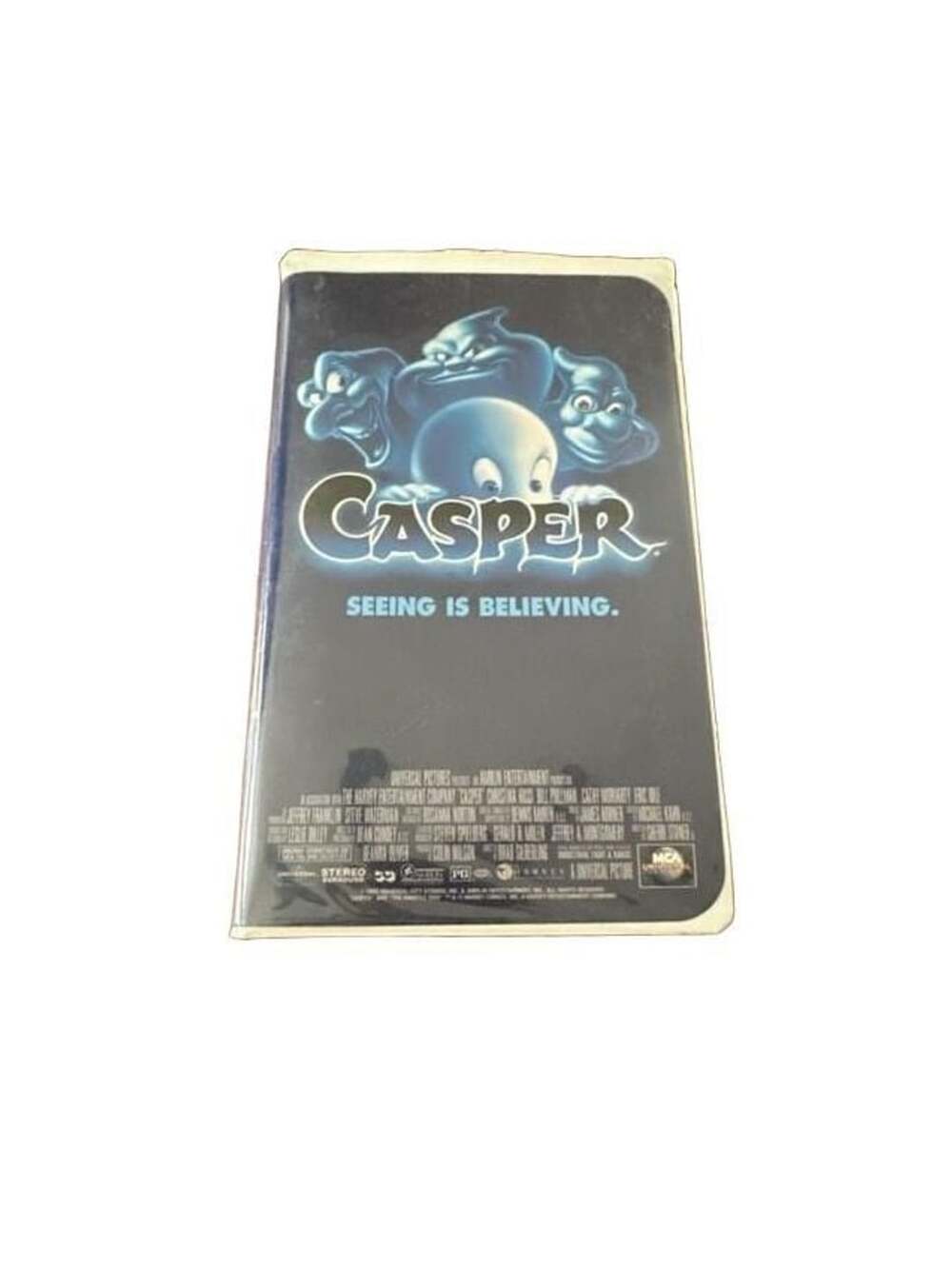 Casper VHS 1995 Clamshell Movie MCA Universal Home Video